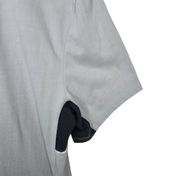 Fox Mens Airline Trudri Performance Polo Shirt Gray Short Sleeve SZ L Motocross - Picture 4 of 13